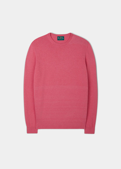 Leysmill Cotton Cashmere Jumper In Swizzle