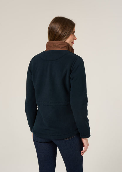 Aylsham Ladies Fleece Jacket In Dark Navy