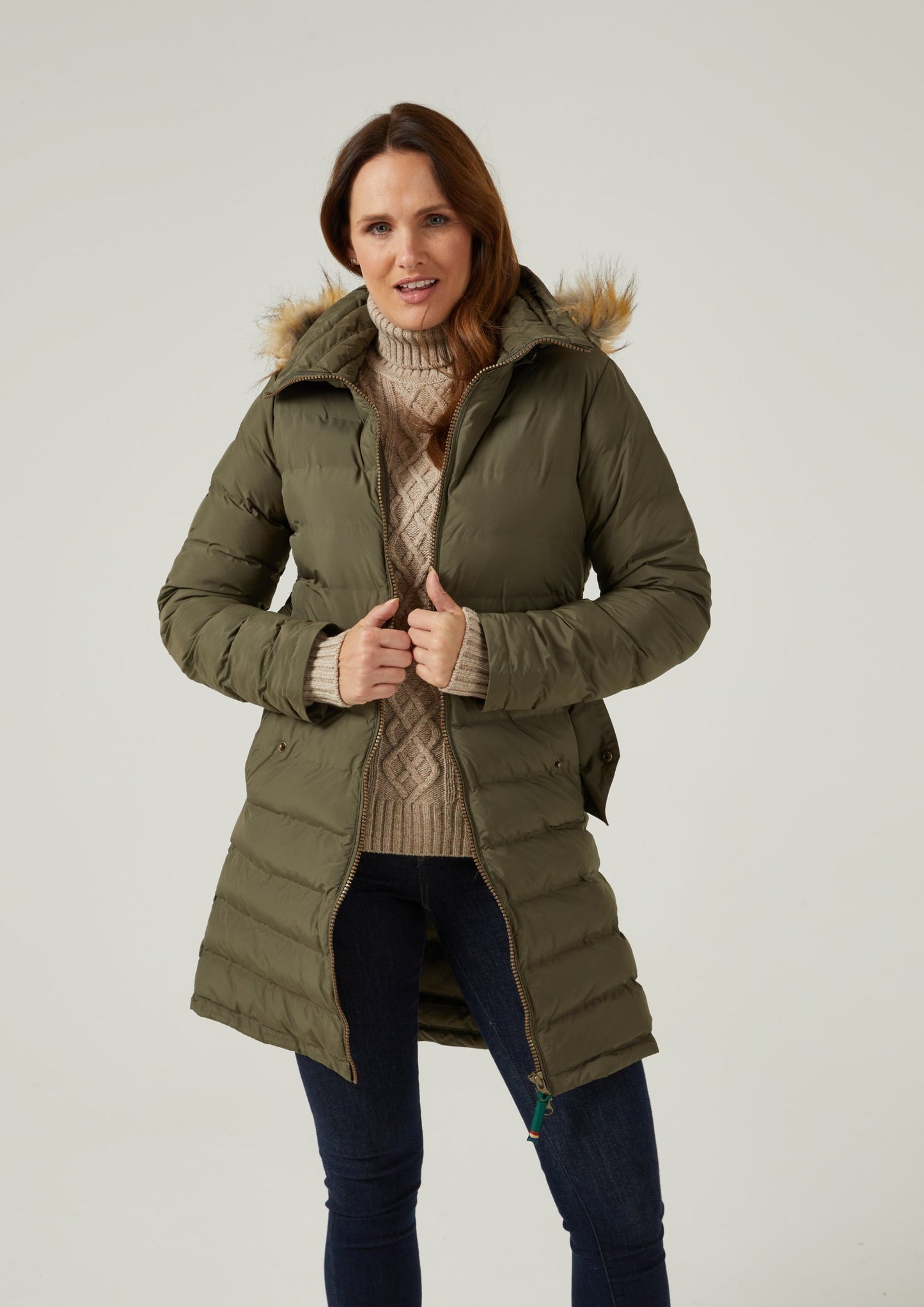 Calsall Ladies Olive Jacket 