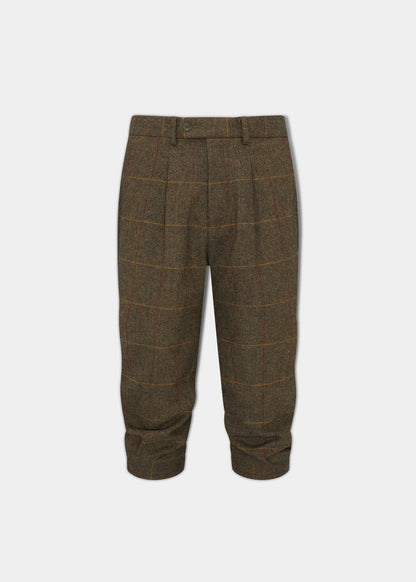 Combrook Men's Tweed Shooting Breeks In Teak