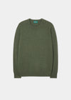 Dorset Men's Lambswool Jumper in Rosemary