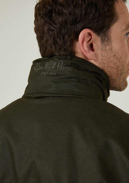 Fernley Men's Waterproof Weekend Coat In Woodland