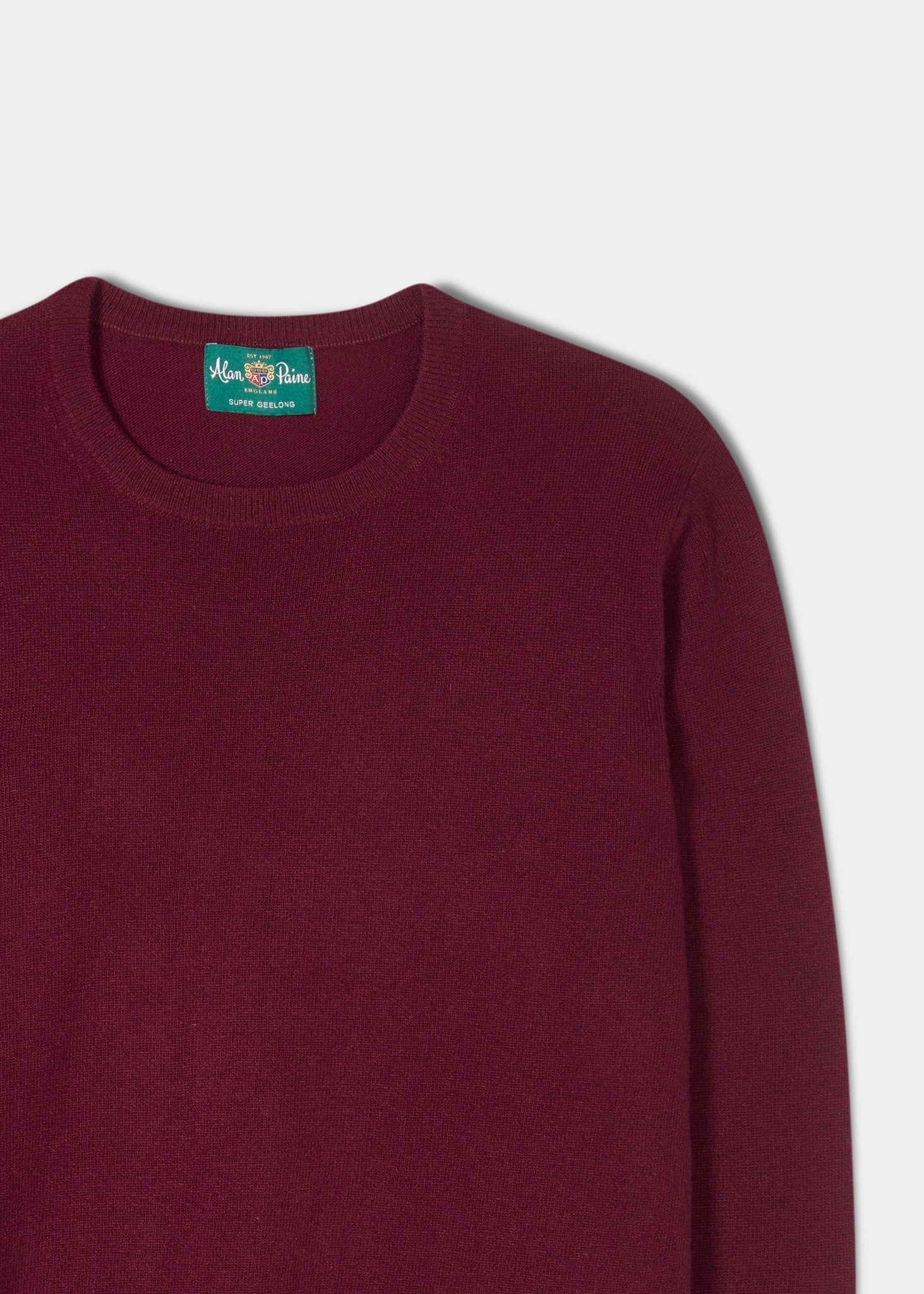 Geelong-Wool-Claret-Jumper