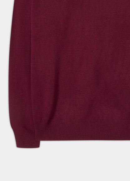 Geelong-Wool-Claret-Jumper