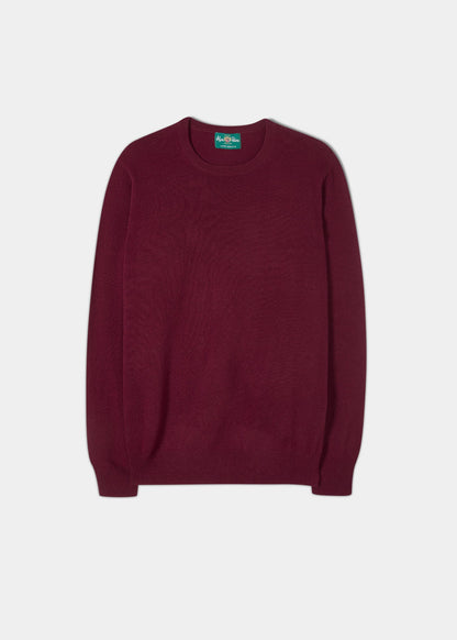 Geelong-Wool-Claret-Jumper