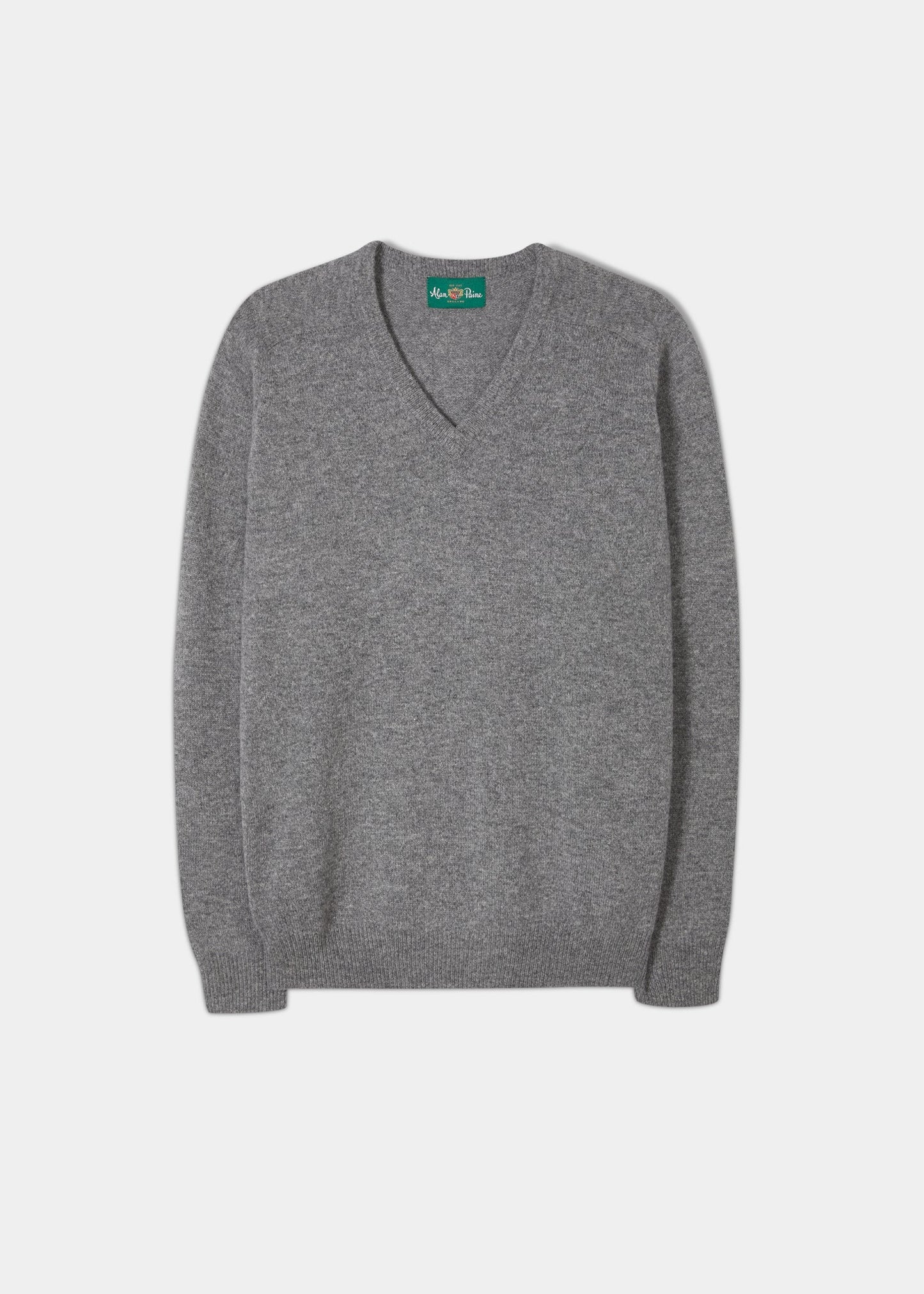 Lambswool-Jumper-Grey-Mix