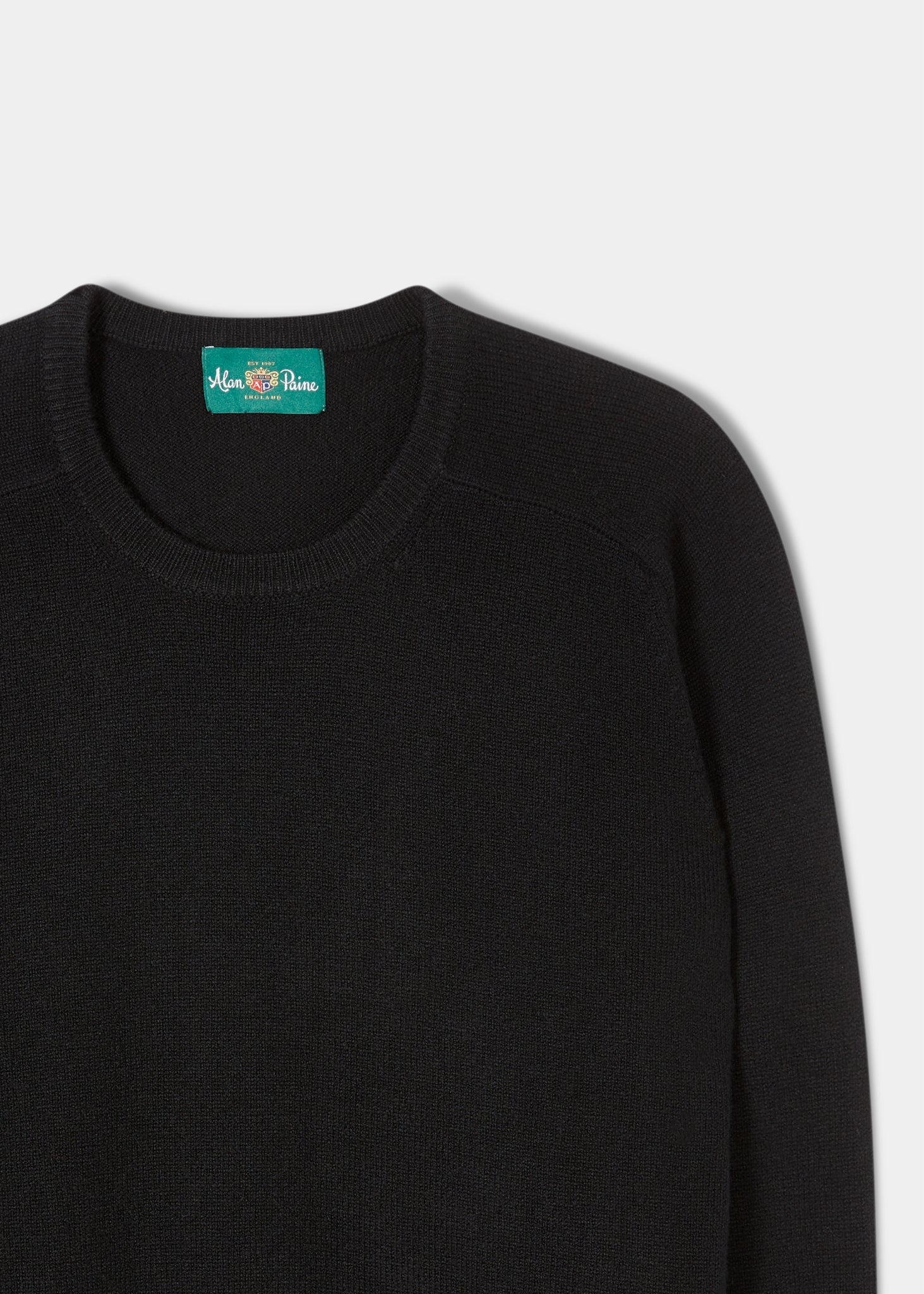 Lambswool-Sweater-Dorset-Black