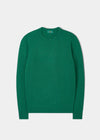 Lenzie Men's Lambswool Jumper In Courgette - Regular Fit