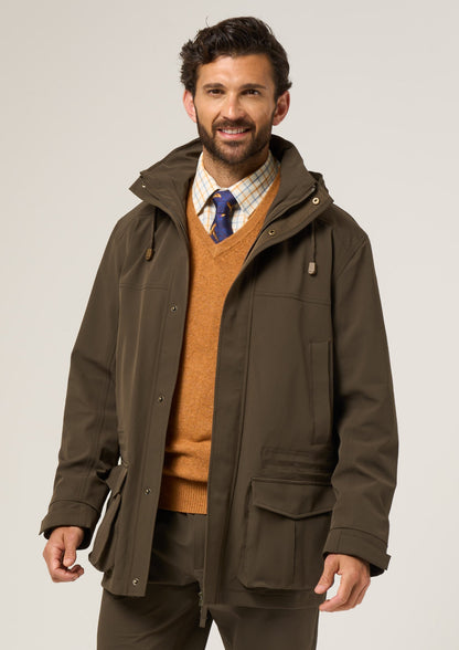 Lockwood Men's Shooting Coat In Olive 