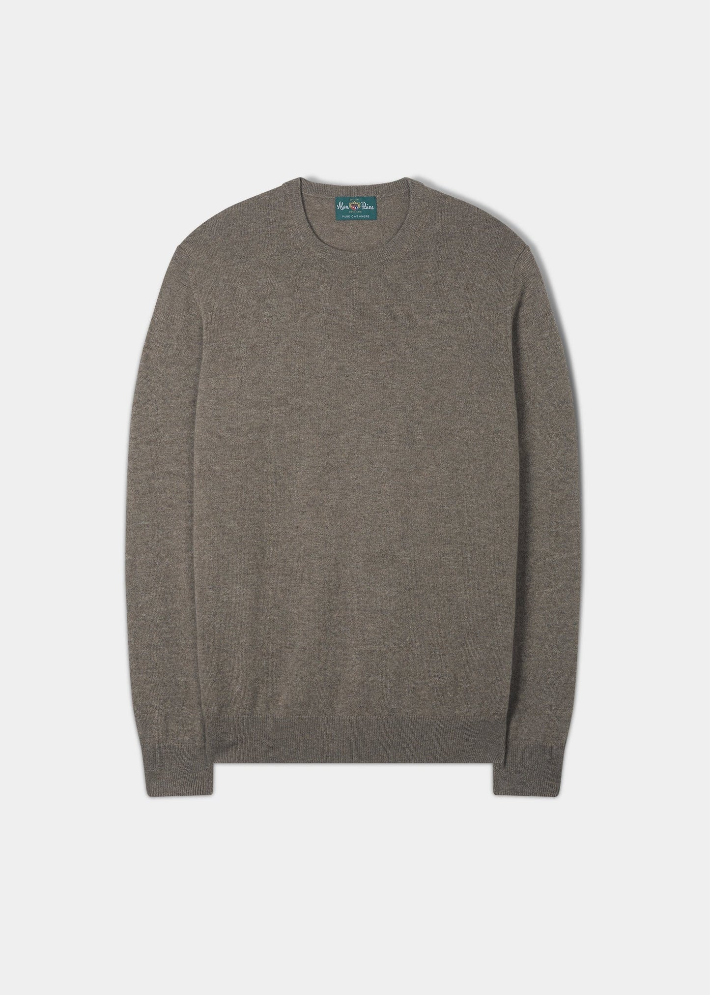 Melfort Cashmere Jumper in Mouse - Regular Fit