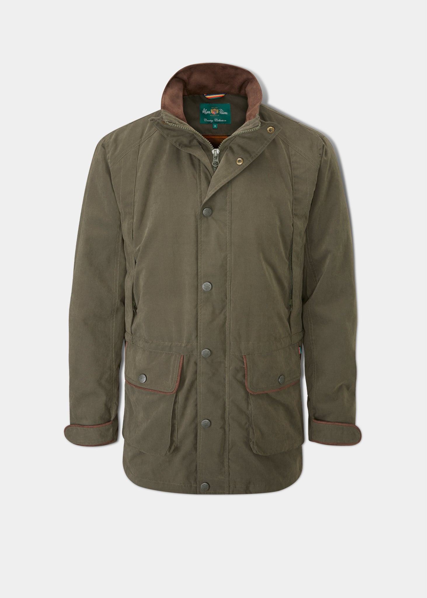 Milwood Men's Waterproof Coat In Olive