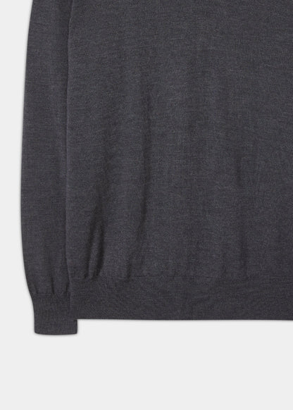 Merino-Wool-Half-Zip-Jumper-Charcoal