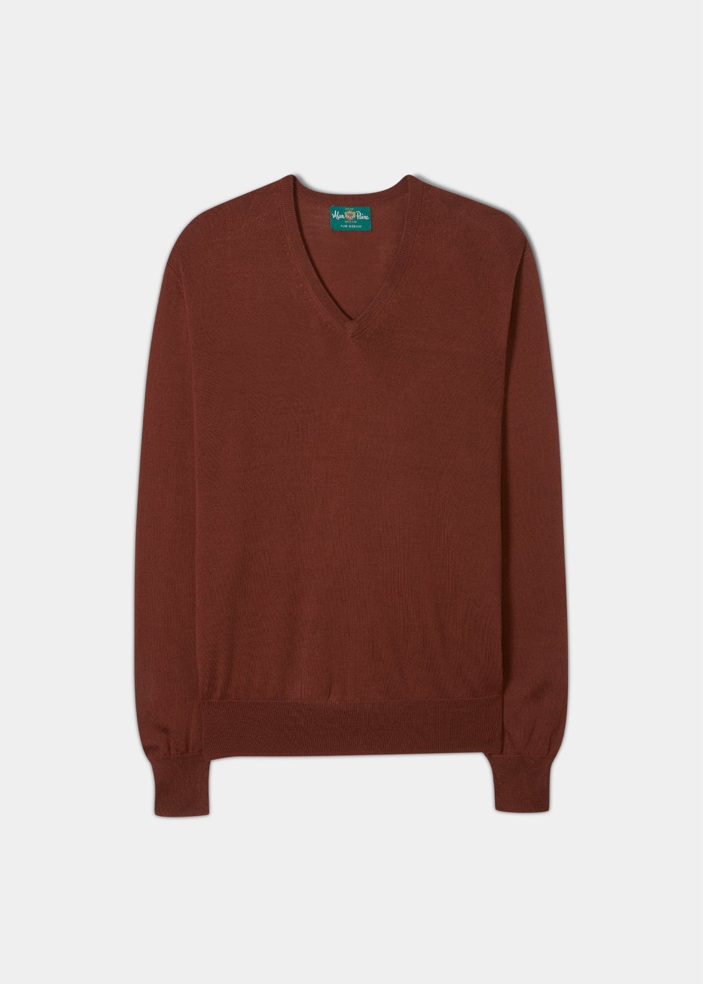 Merino-Wool-Jumper-Rust