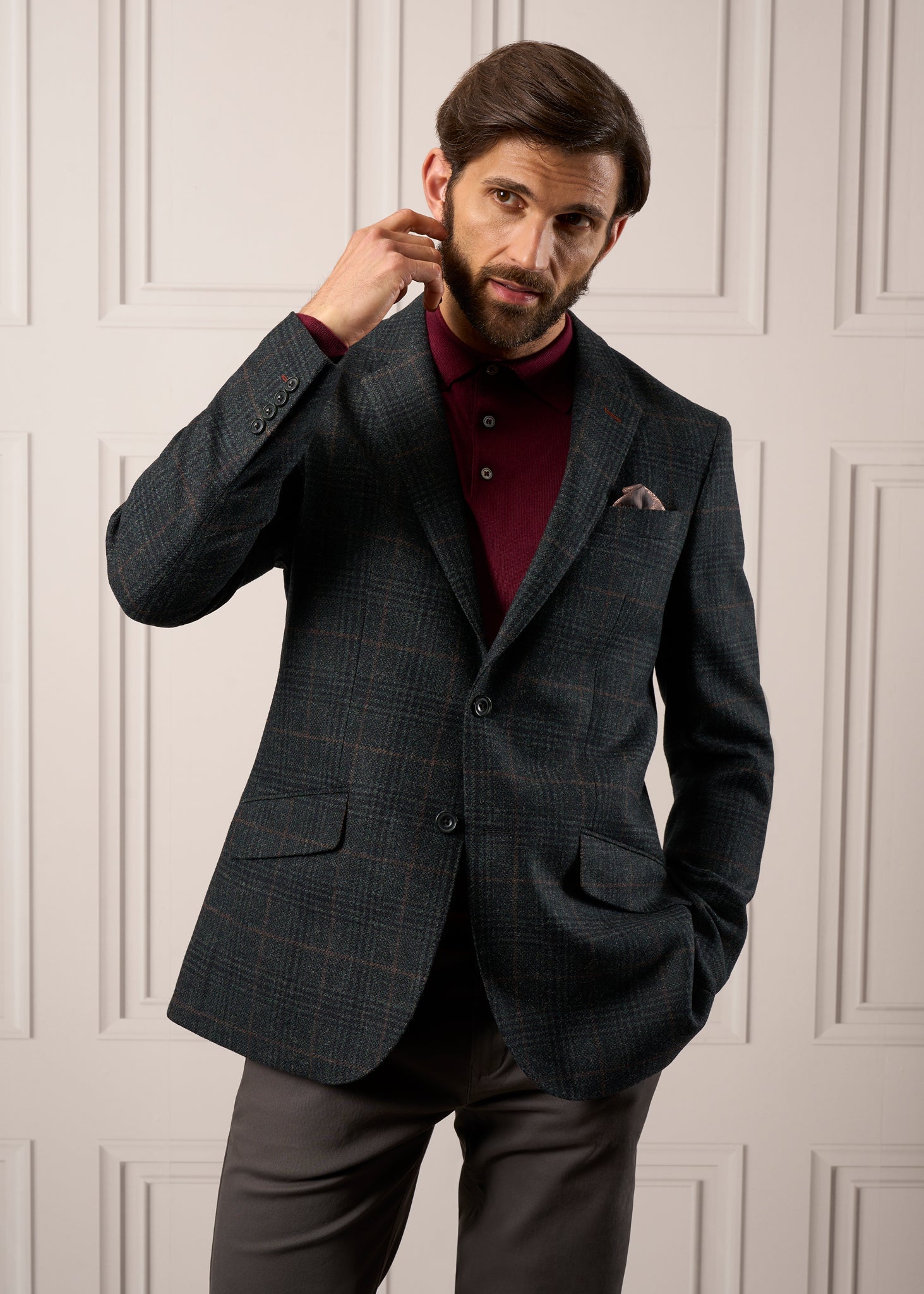 Tweed-Blazer-Mens-Surrey-Green-Check-1