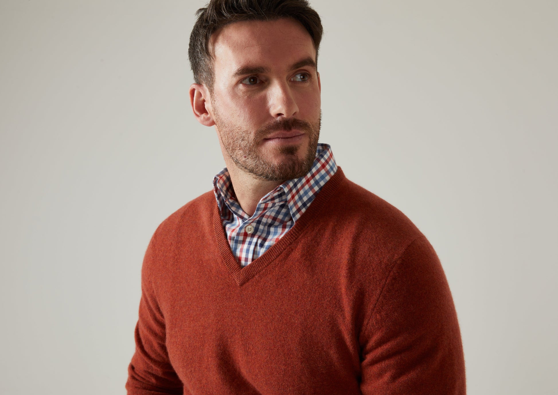 Albury Geelong Wool Jumper in Tiger