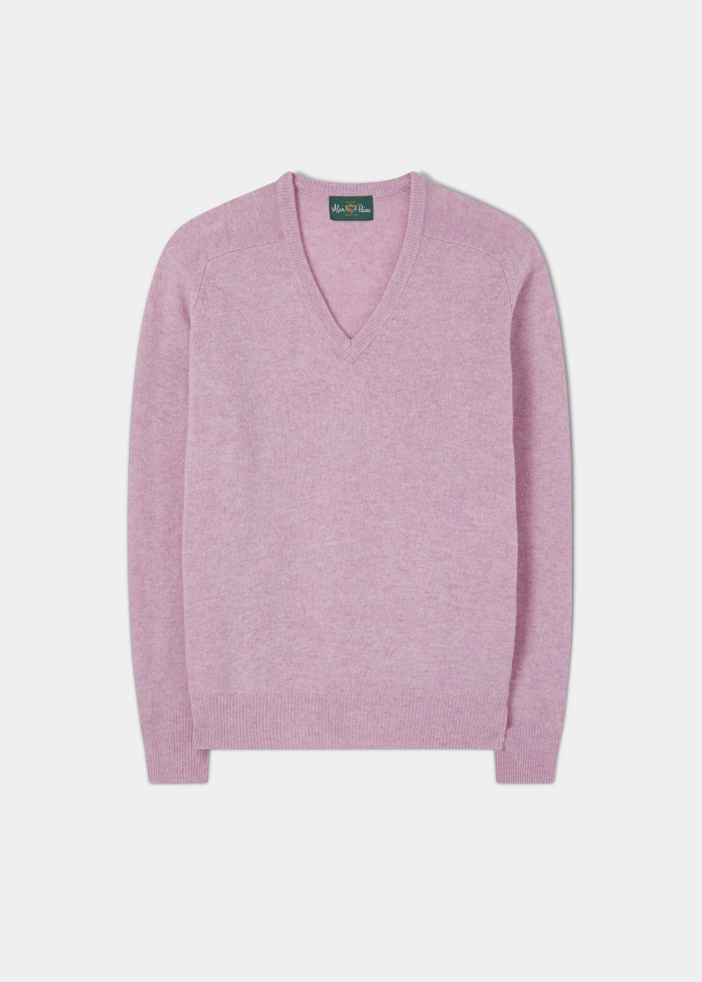 Hampshire Lambswool Jumper in Pink Haze