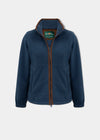 ladies-fleece-jacket-blue-steel