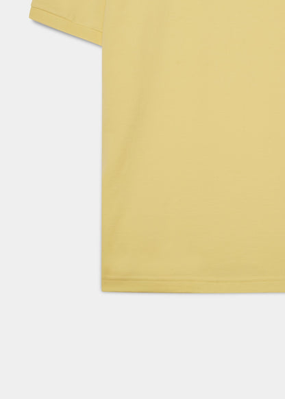 Fritton Pique Polo Shirt In Lemon